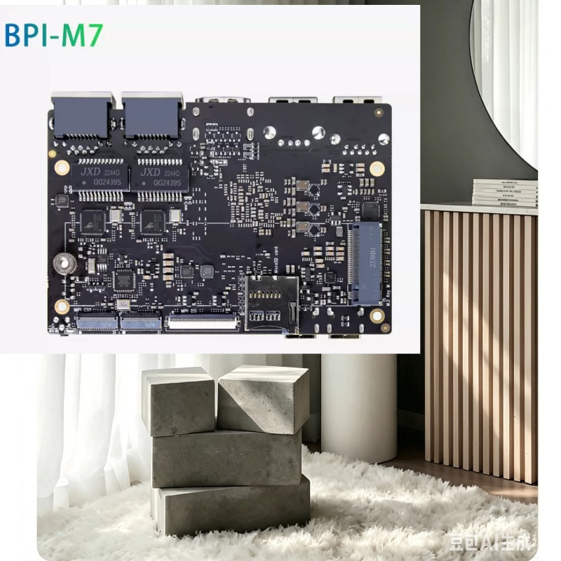 Rockchip Rk3588 Development Board - Geliştirme Kartı BananaPi BPI-M7 RK3588 Çip