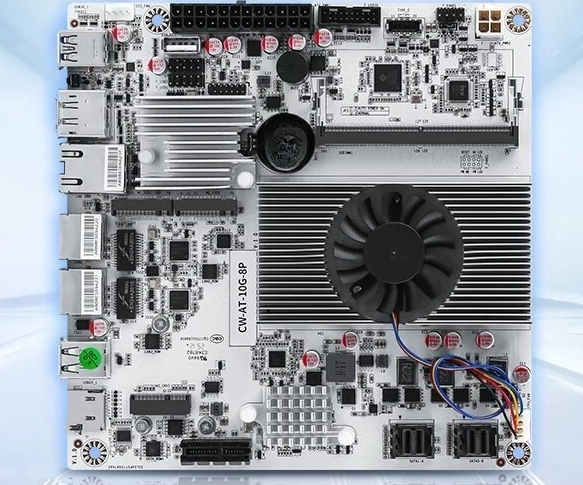 Nas Motherboard 8 Sata Mini Itx - DDR5 RAM, Çift M.2 NVMe, 10Gbps