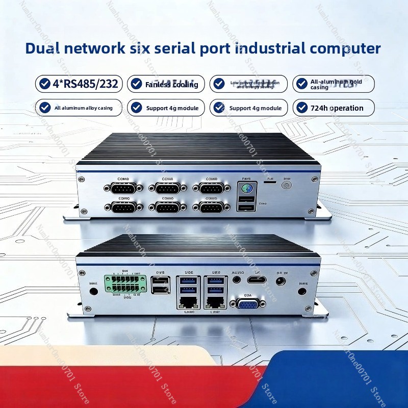 Fansız Gömülü Endüstriyel Mini - Fanless Industrial Pc Rs485 Core I7 incelemesi ve fiyatı